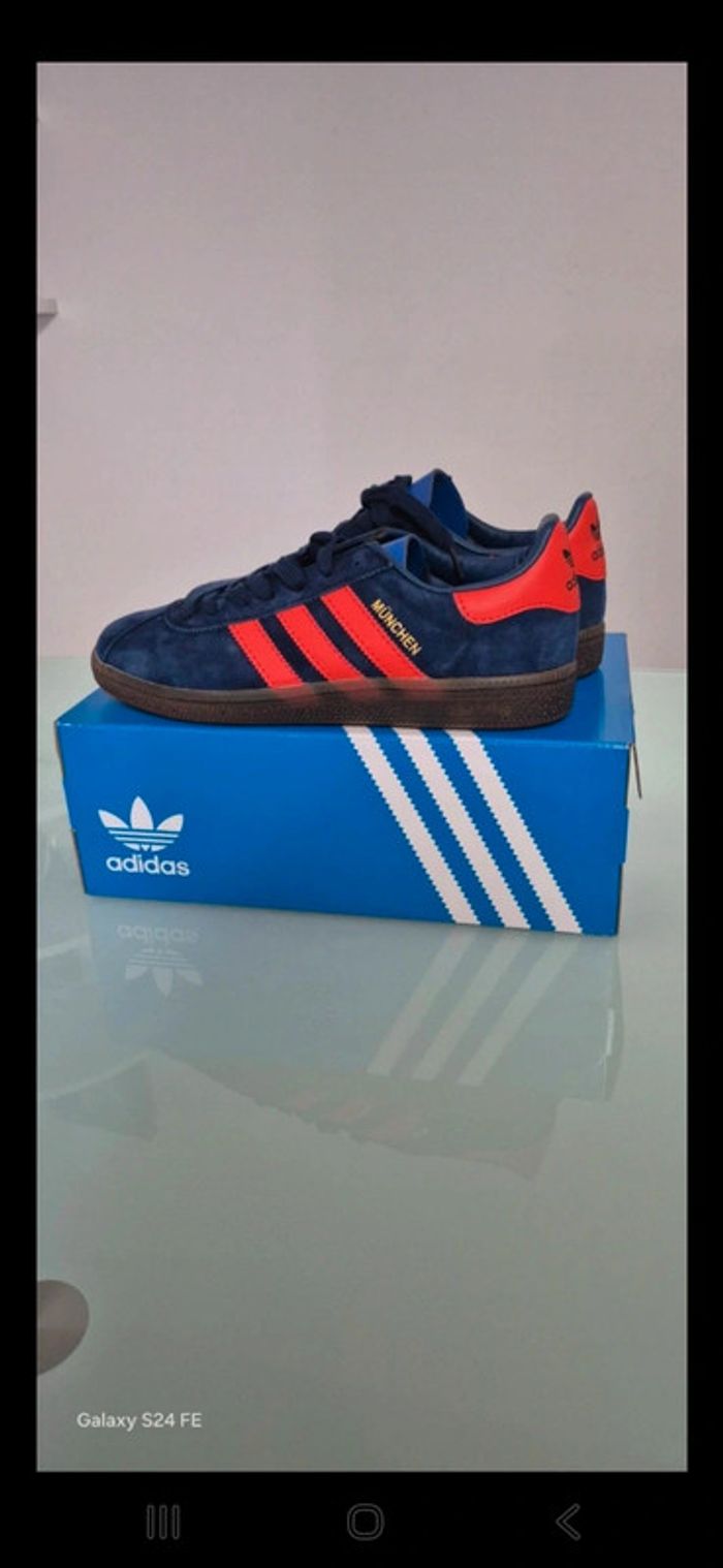 Basket adidas münchen femme