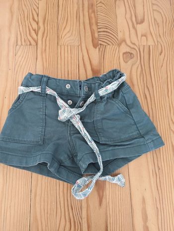 Short avec ceinture tissu, taille 3 ans Okaïdi