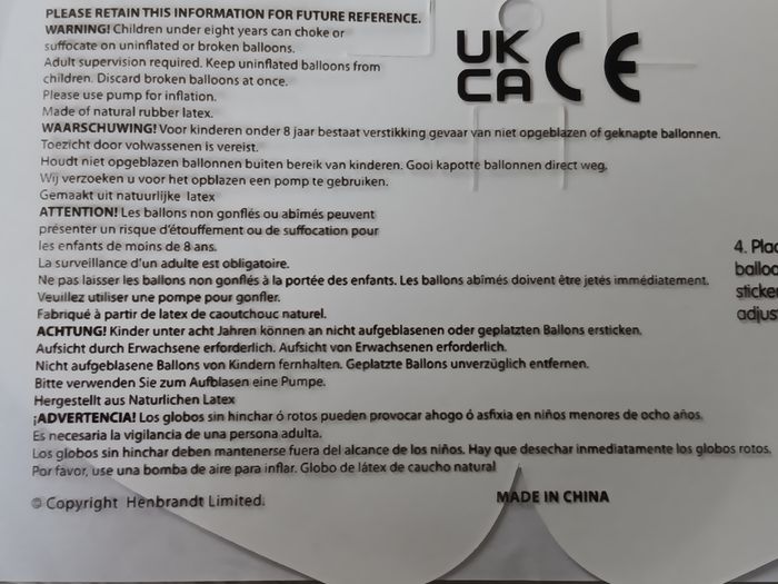 Ballon fantôme sur socle - photo numéro 3