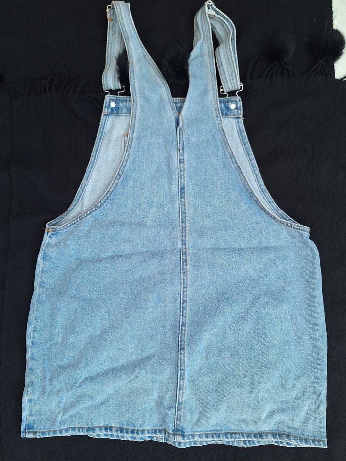TRES BELLE ROBE SALOPETTE JEANS BLEU CLAIR - JENNYFER - photo numéro 2