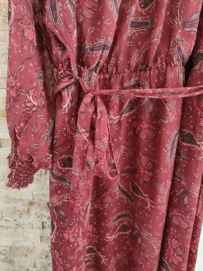 Robe longue bordeau - photo numéro 3