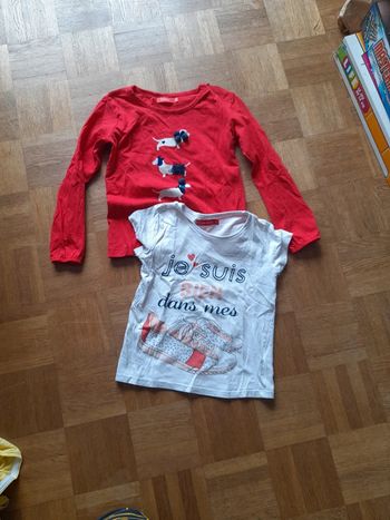 2 T.shirts Tissaia 6 ans