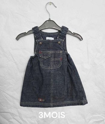 robe en jean bébé fille 01