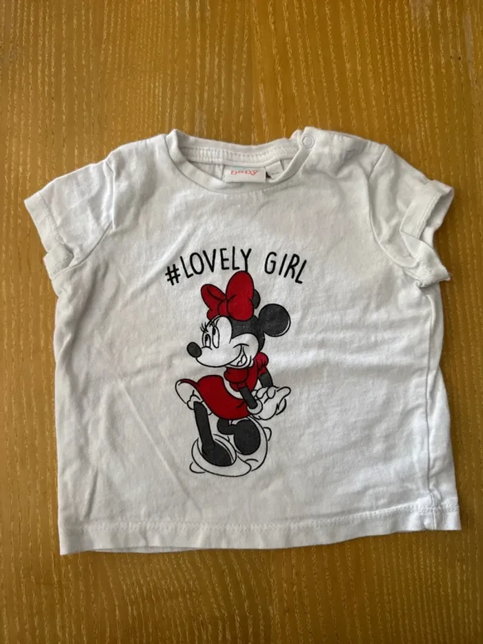 T-shirt Minnie 9 mois