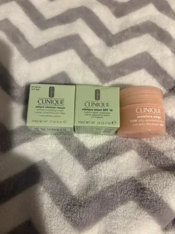 Lot de 3 produits clinique, format voyage