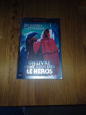 Livre dont vous êtes le héros - Les maîtres des ténèbres