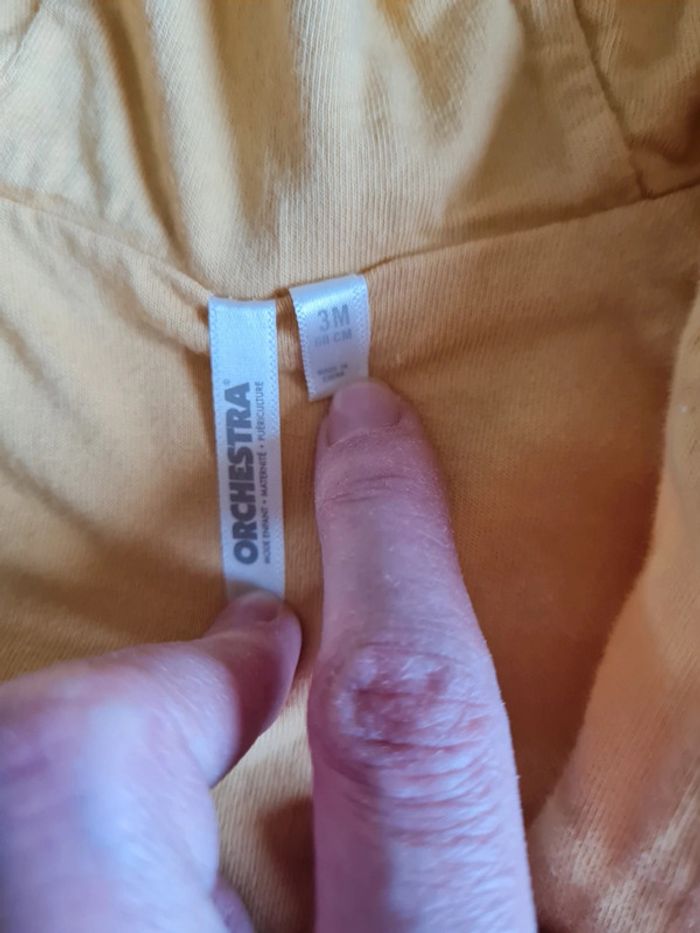 Lot de 2 gilets à capuche 3 mois - photo numéro 5