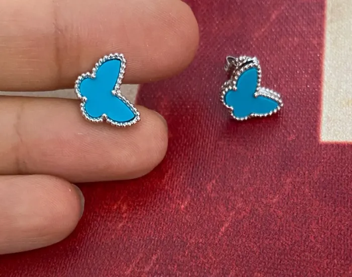 Ensemble de bijoux papillon bleu 🦋 - photo numéro 4