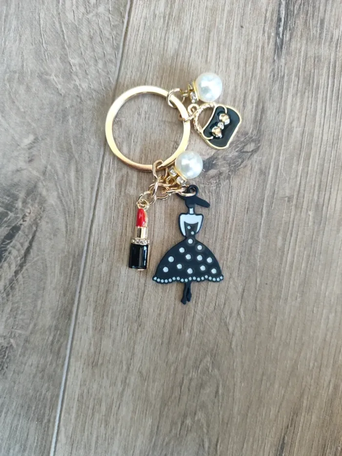 Porte clé breloques chic et glam neuf - photo numéro 2