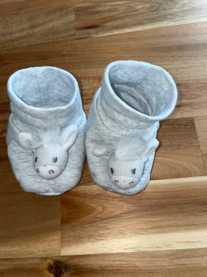 Chaussons nourrisson sergent major 15 16 - photo numéro 2