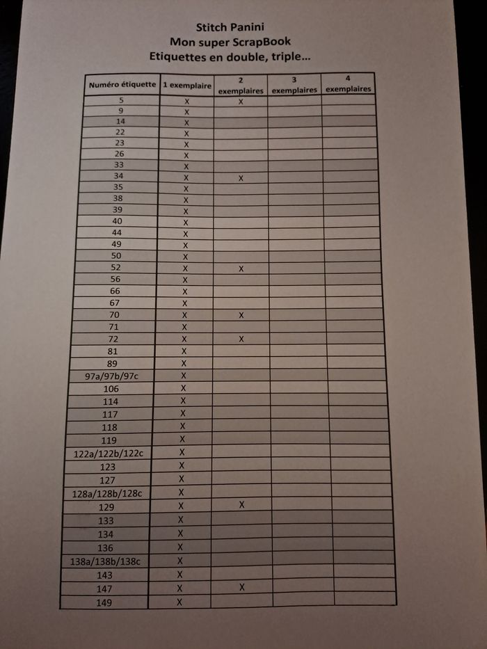 Stickers Stitch ScrapBook panini - photo numéro 2