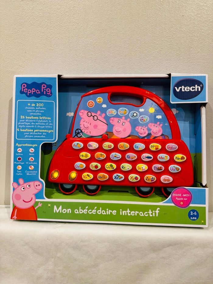 Peppa Pig Mon abécédaire interactif 2/6 ans