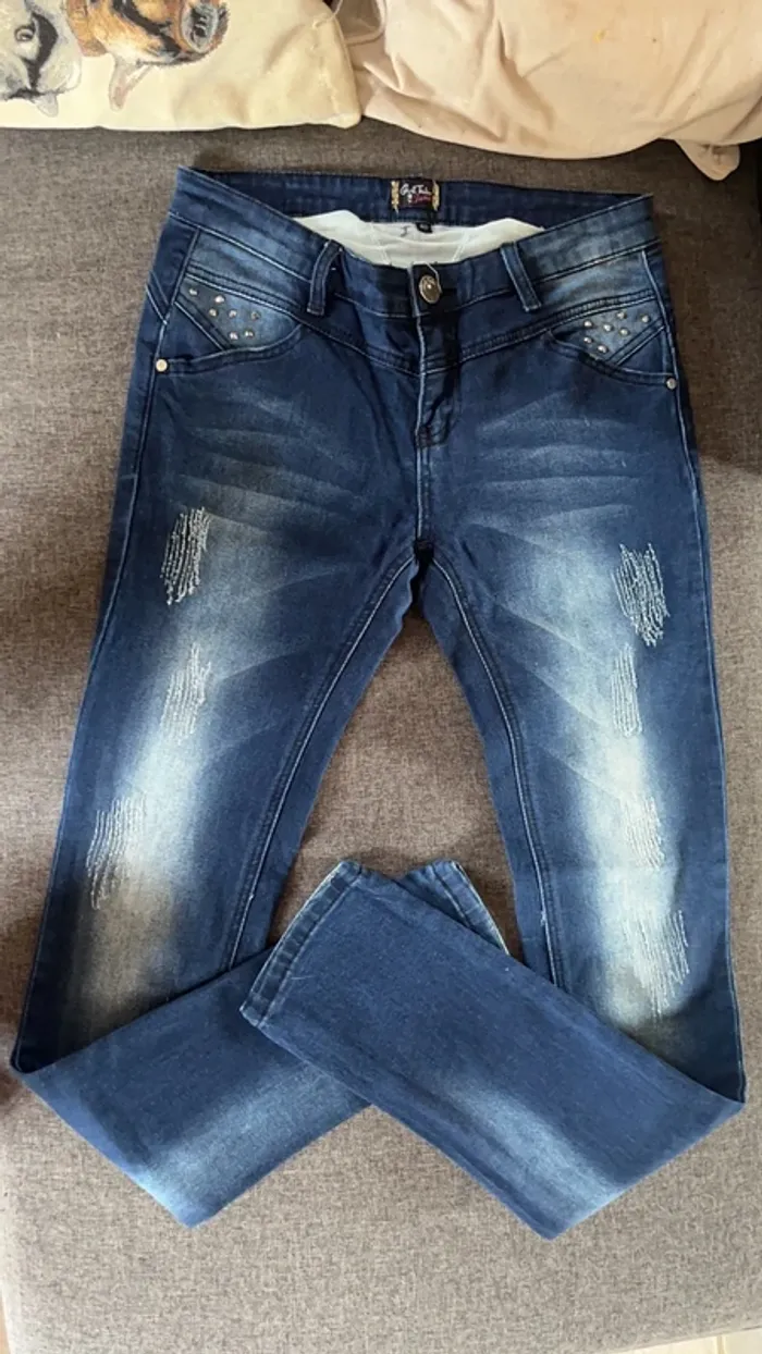 Jean bleu