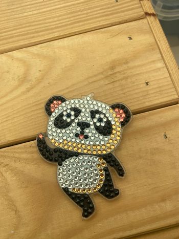Magnet panda 🐼 en diamond Painting