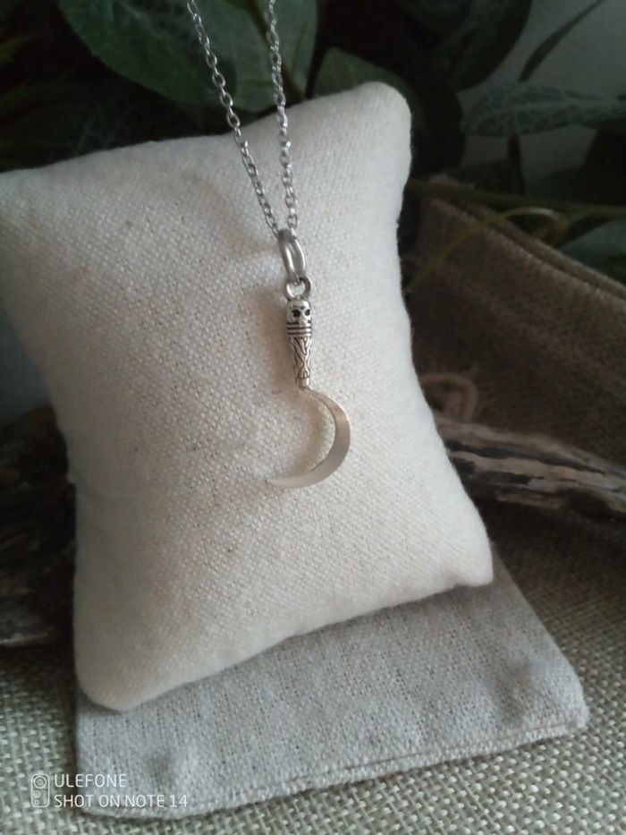 Collier viking argenté