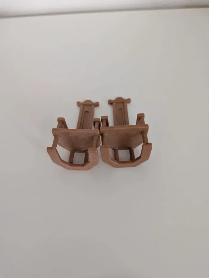 pièce détachée des playmobil 3440 3410 70955 chaise du moyen âge - photo numéro 5