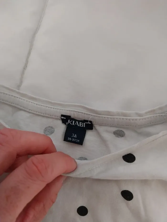 Tee-shirt manche courte fille 3 ans Kiabi - photo numéro 3