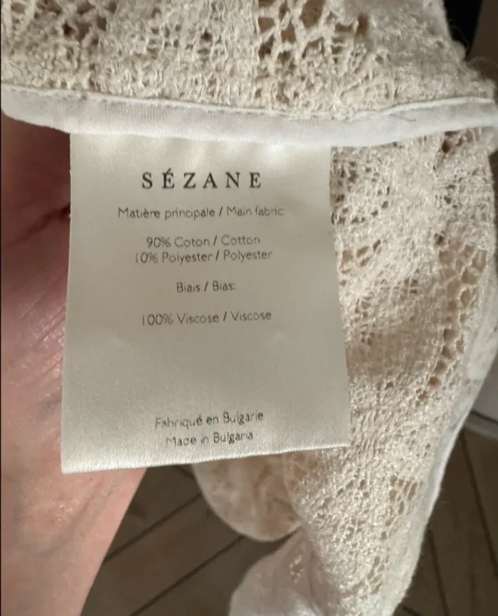 Chemise Sézane dentelle - photo numéro 9