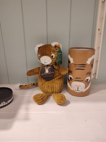 Déglingos Peluche avec boîte cadeau Grand simply Speculos le tigre