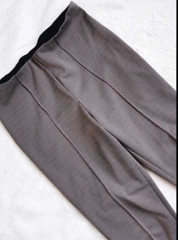 Pantalon moulant style  leggings motif  carreaux pied  de  poule Aware  by  Vero Moda  M  38
