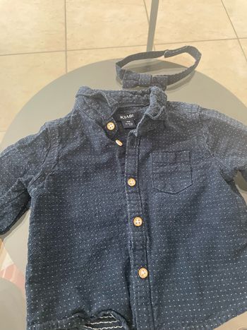 Chemise et noeud papillon