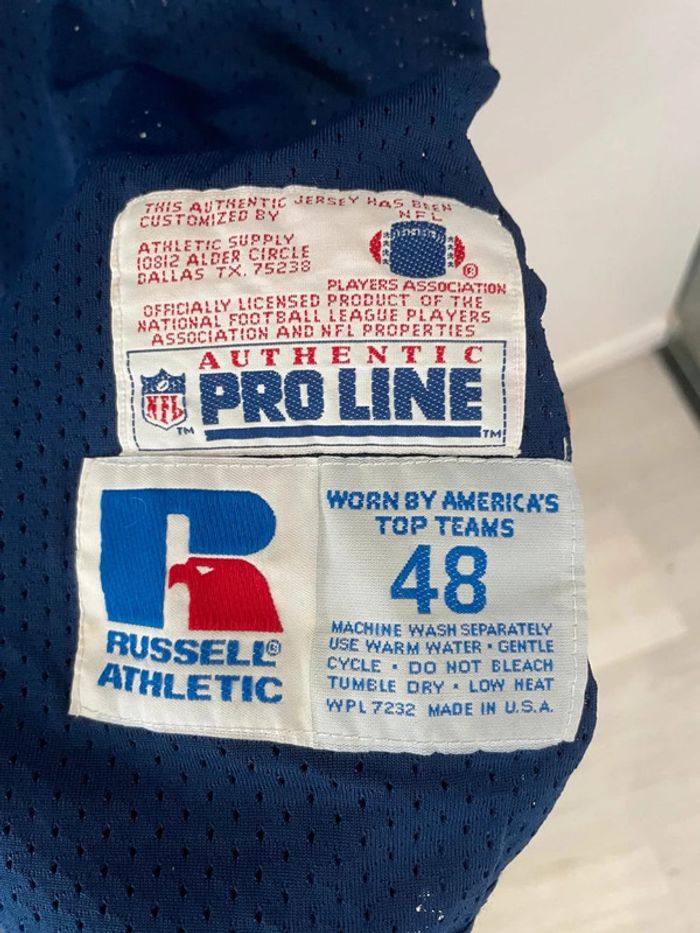 Maillot NFL made in USA 🇺🇸 Smith Dallas Cowboys 90s Russell Athletic - photo numéro 3