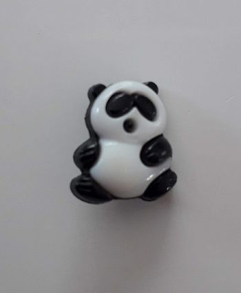 Bouton panda DIY