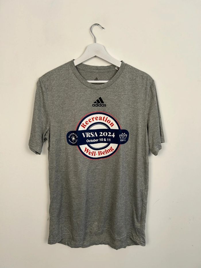 T-shirt Homme Adidas Gris | Taille S | Très Bon État | #TM77