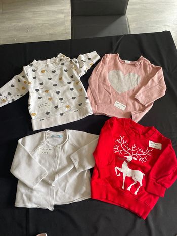 Lot pull et gilet