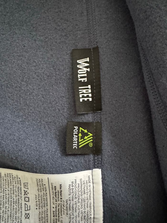 Nike ACG Wolf Tree Polartec Hooded Full-Zip Top Bleu Veste Polaire - photo numéro 8