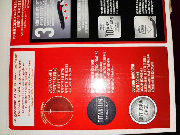 Tefal ingenio easy cook and clean 2 casserole gaz plaque vitrocéramique four 1 poignée amovible 2 couvercle - photo numéro 9