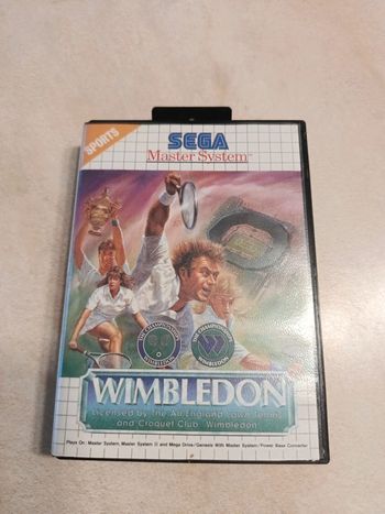 Jeu Wimbledon sega master system