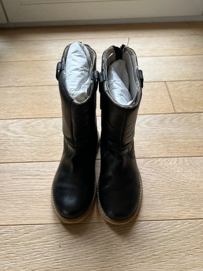 Bottes noires chaudes taille 29 Zara etat satisfaisant