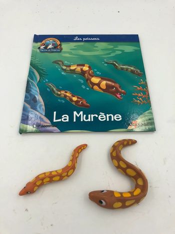 Livre + 2 figurines / la Murène collection Altaya