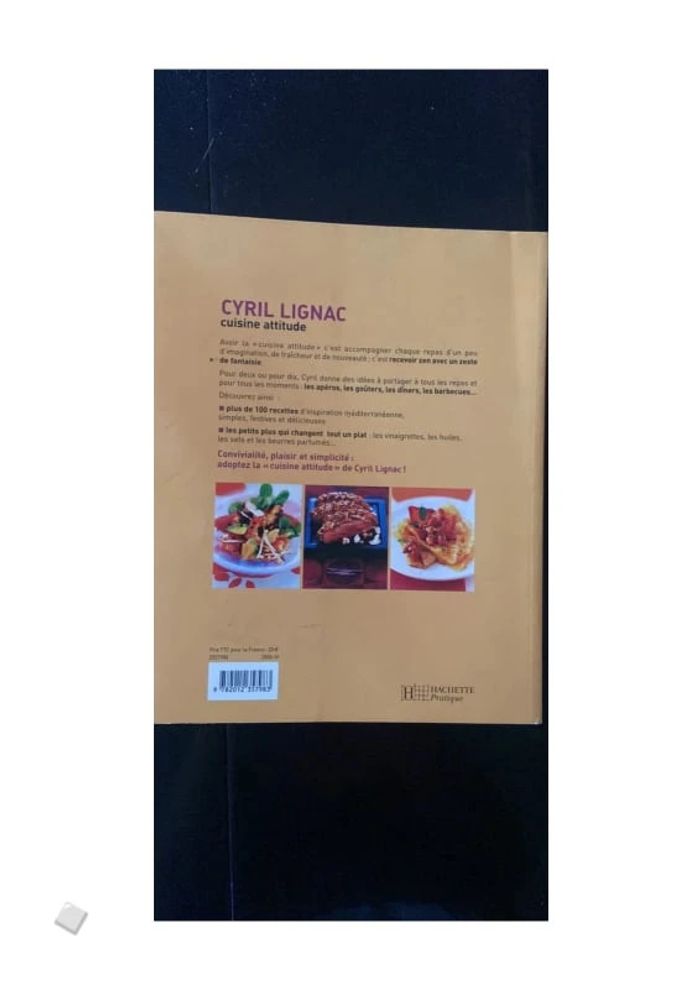Livre de cuisine Cyril Lignac - photo numéro 2