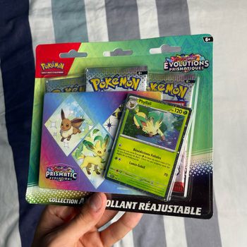 Tri pack évolution prismatique Phyllali scellé Pokémon