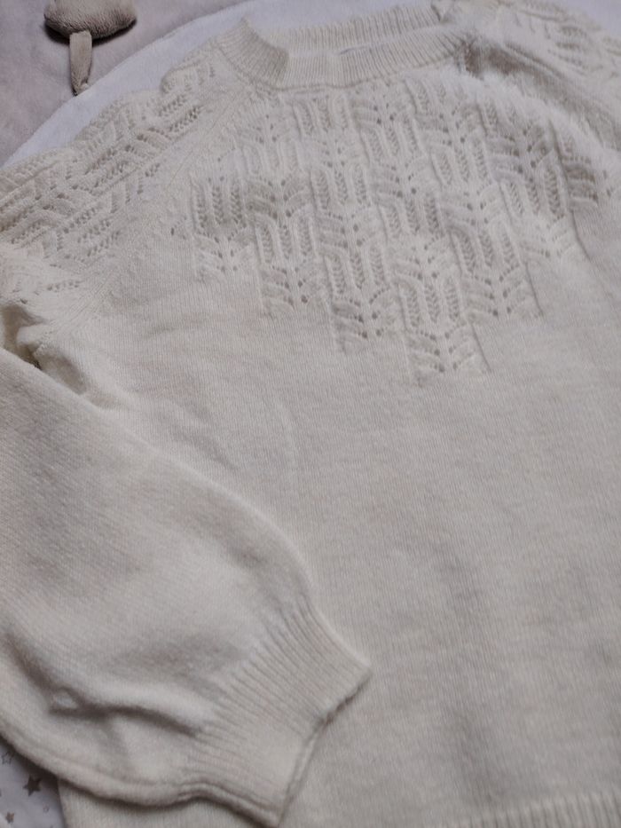 Pull blanc - photo numéro 2