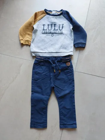 Ensemble lulu castagnette
