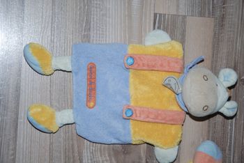 doudou âne/vache marionnette doudou et compagnie graine de doudou