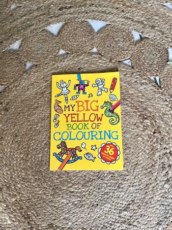 Livre 36 coloriages My big yellow