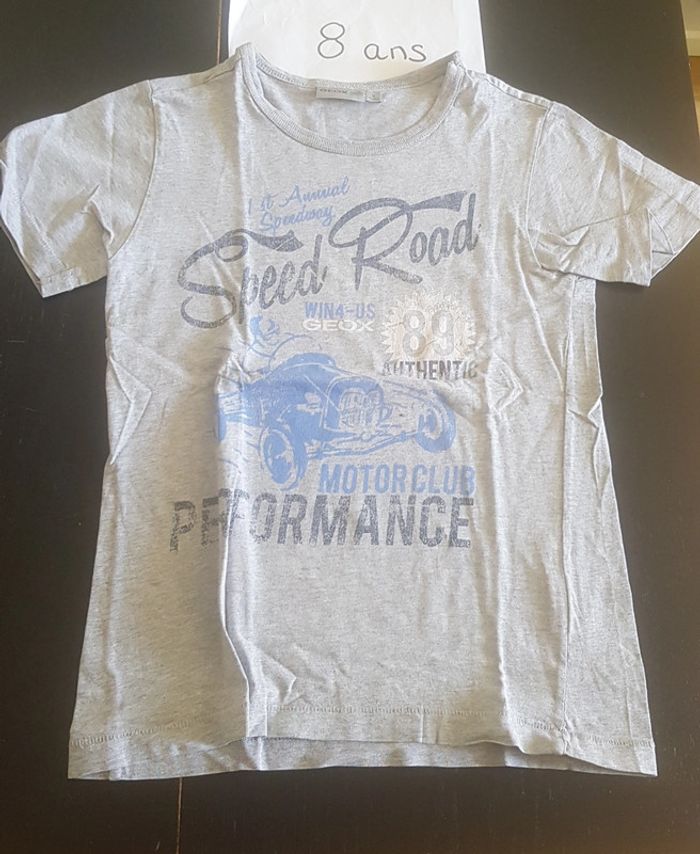 T-shirt geox mc 8 ans