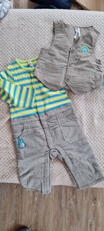 Ensemble combinaison  gilet