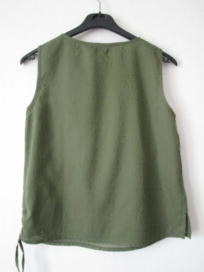 Blouse kaki Jac Jac 38/40 NEUVE - photo numéro 9