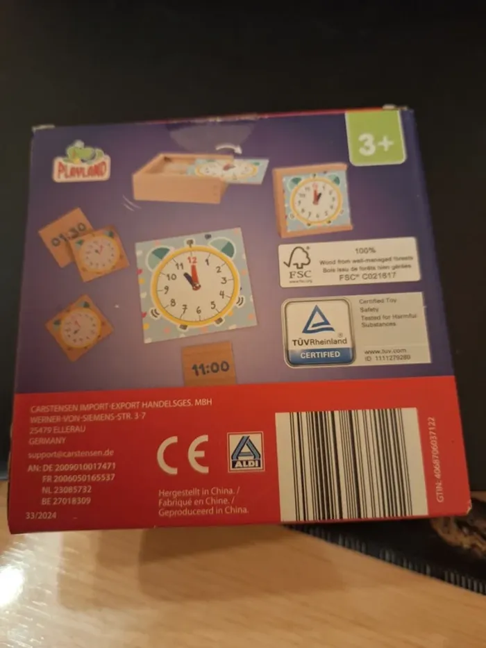 Jeux d'apprentissage en bois - photo numéro 2