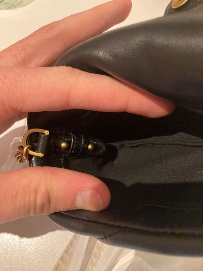 Sac à Main avec Bandoulière Pinko Love Puff Micro - Noir - photo numéro 6