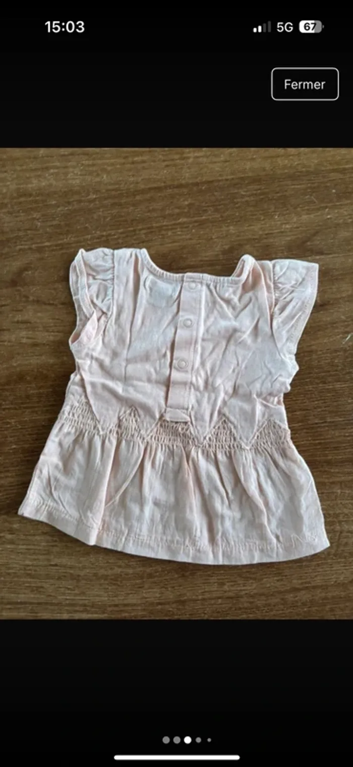 TEE shirt bébé fille - photo numéro 2