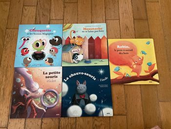 Lot de 5 livres des édition Auzou