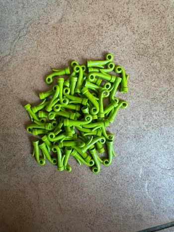 50 Lego Plant Grass Stem ref 15279 Lime jamais utilisé