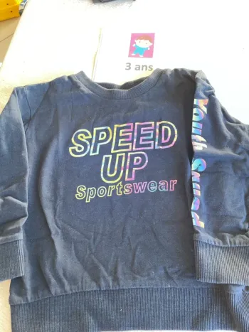 Tee shirt sweat Tao 3 ans