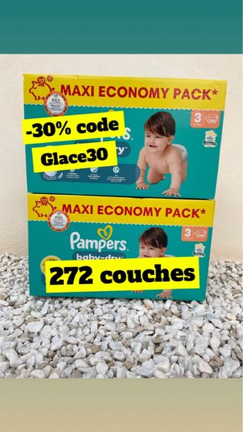 Pampers baby dry taille 3